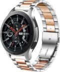 Steel Metal Strap Silver-Rose Gold