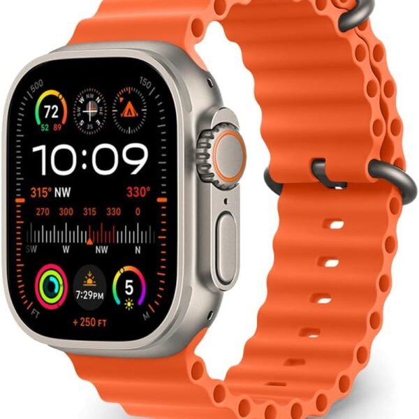 Silicone Ocean Band Orange