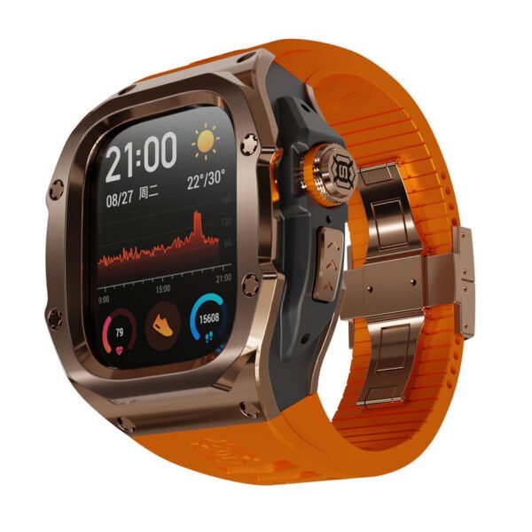 AP Mod Kit Bezel Case Rose Gold/Black/Orange